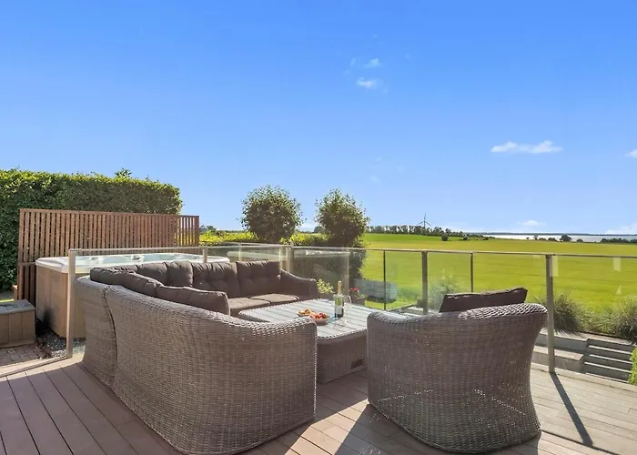 Сasa de vacaciones Pool - Sea View - Jacuzzi Væggerløse