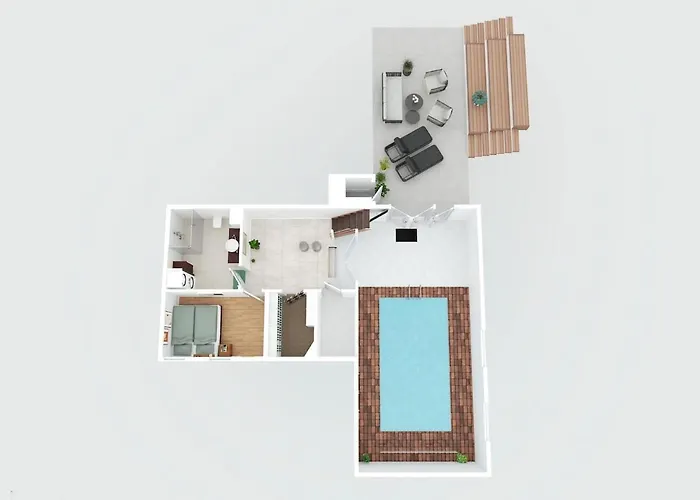 Сasa de vacaciones Pool - Sea View - Jacuzzi